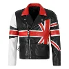Bandera británica negra Union Jack