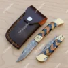 Olive & Blue Wood