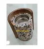 Multicolor with Natural Wood Finish
