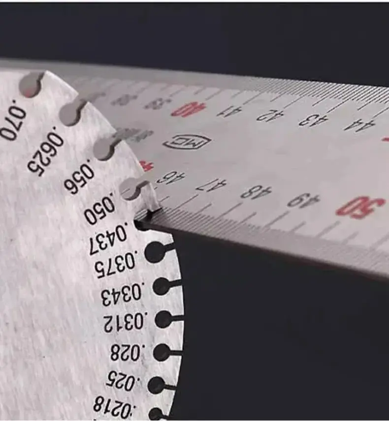 Welding Seam Inspection Ruler Thickness Gauge Measurement Tool ...