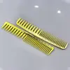 9 pcs Gold Plating Hair Cutting Comb