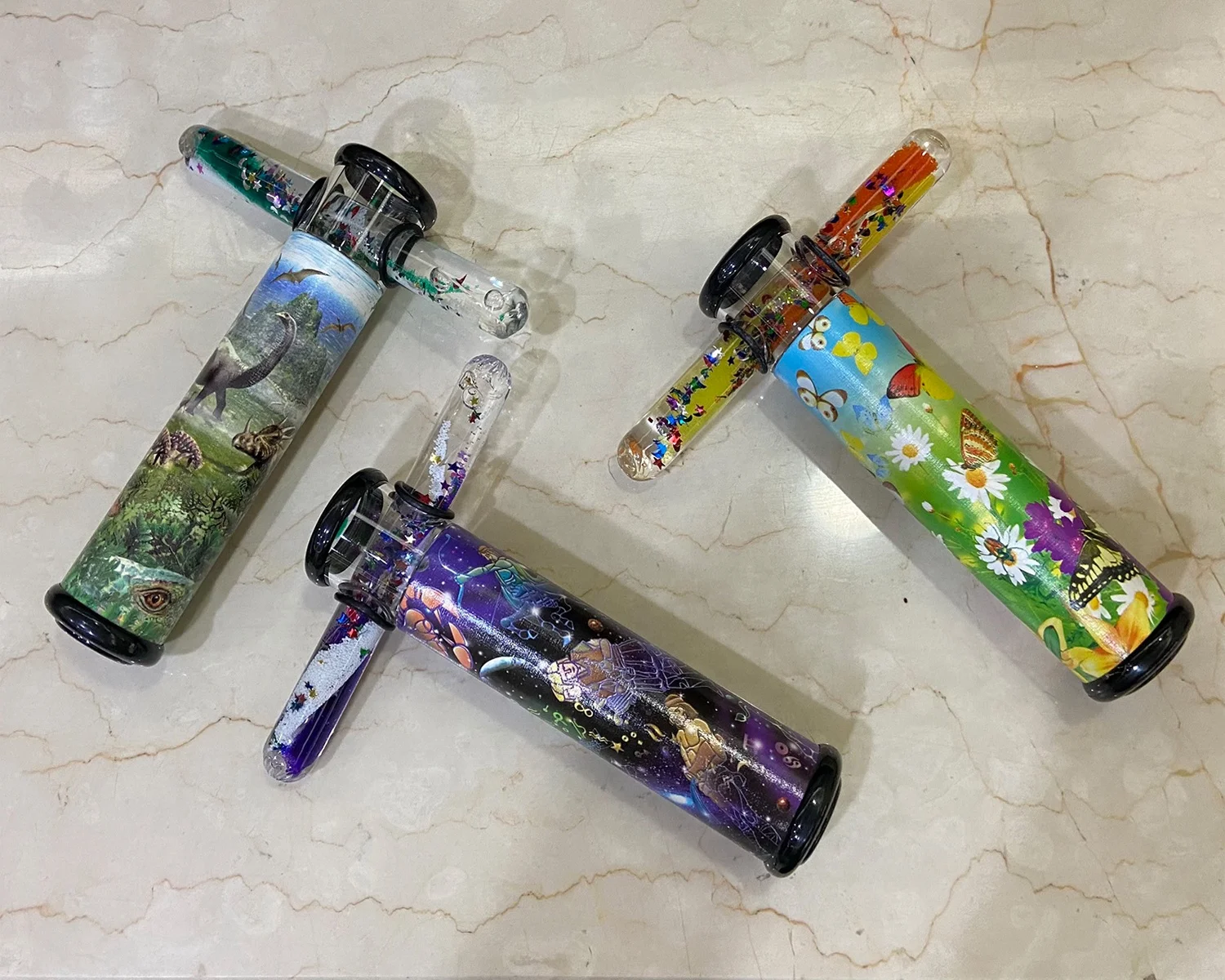 Игрушечный калейдоскоп развивающая игрушка сенсорные игрушки печатный