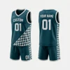 Teal + White