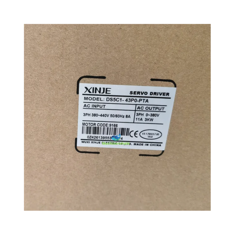 Xinje DS5C1-43P0-PTA Servo Drivers - Reliable Performance