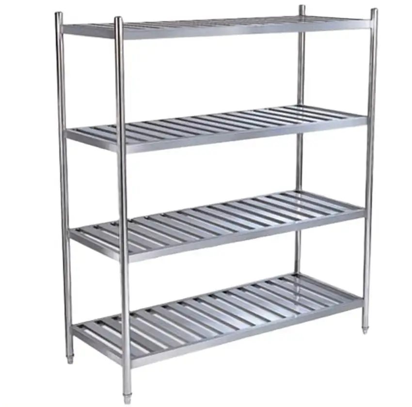 Industrial 304 stainless steel quick-freezing rack trolley, suitable for cold storage, quick-freezing tunnels and slaughterhouses
