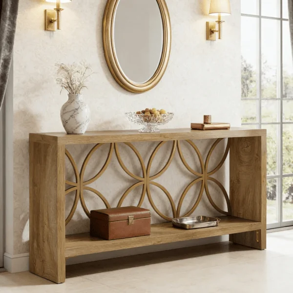 Elvarenae Ellery Long Console Table — product detail
