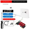 Red-AX210 PRO - เสาอากาศ Tri-Band WiFi 6E