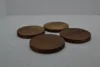Natural Wood Brown + Translucent Grey/White Resin