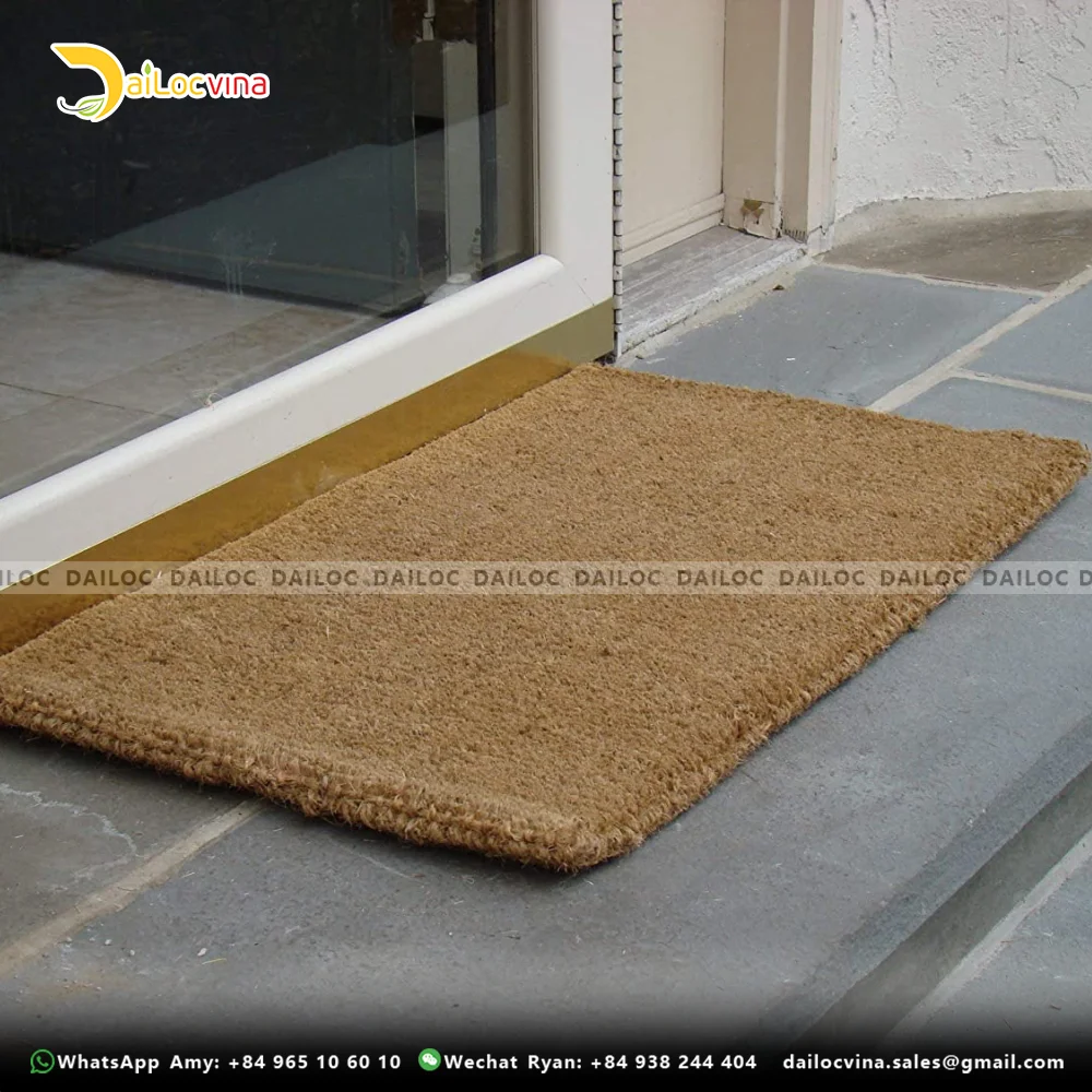HANDMADE COIR DOORMAT 120 X 60CM IDEAL for EXTERNAL FLOORS and SURFACES QUICK DRYING