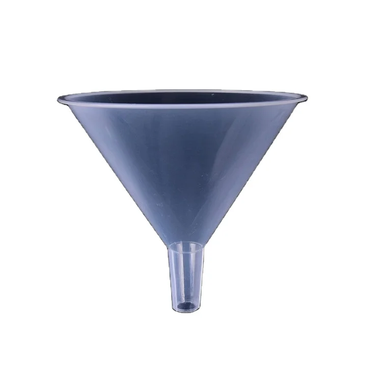 lab large funnel chemical liquid water filter white funnel large