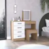 White / Pine Color