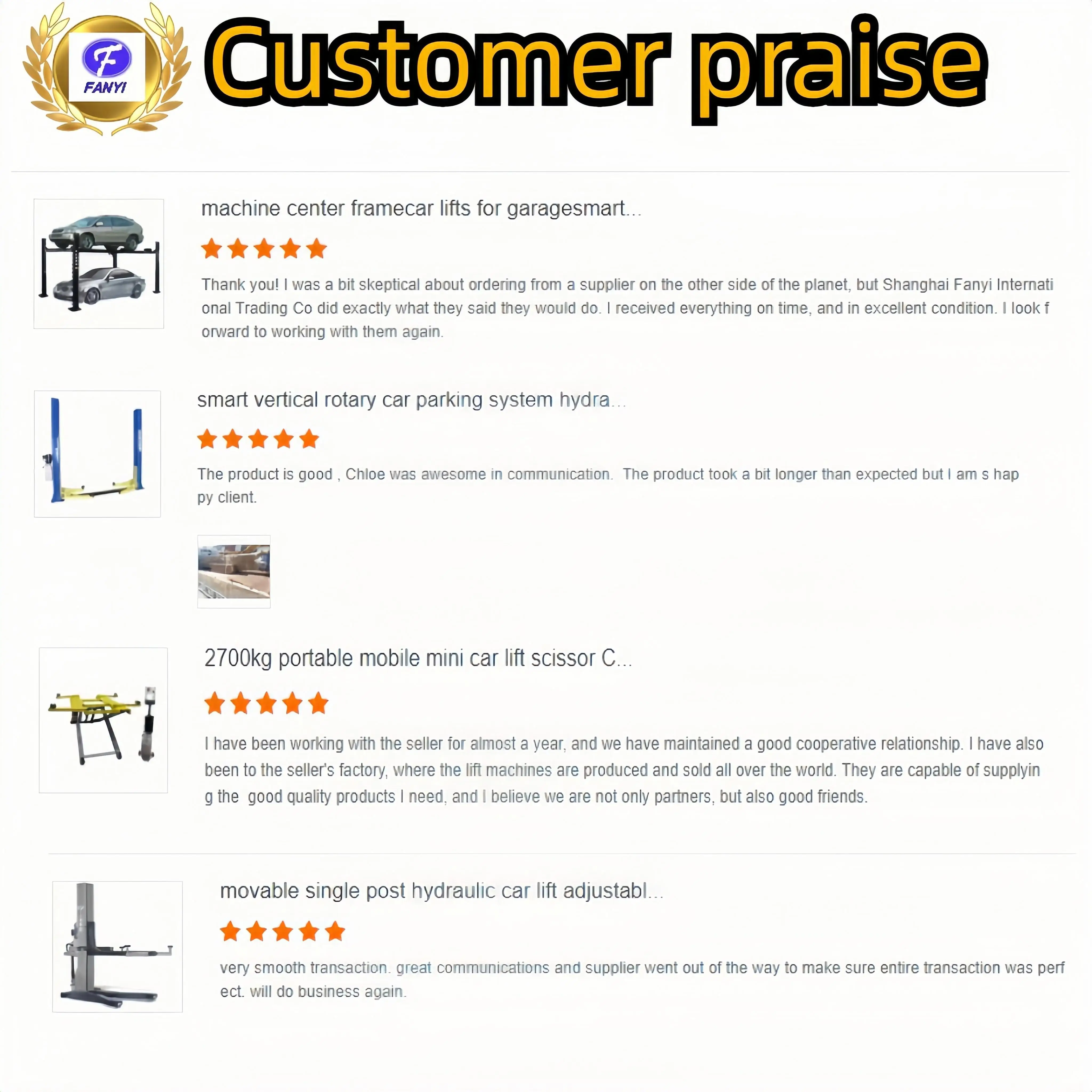 Good Price Manual One Side Release Garage Hoist with CE Certification 4 Post Lift