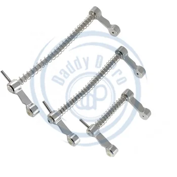 Sliding Gag Bit 4-Piece Canine Mouth Gag Set - Veterinary Instruments For Dogs &amp; Cats, German Grade 4 Piece Animal Exam Instruments