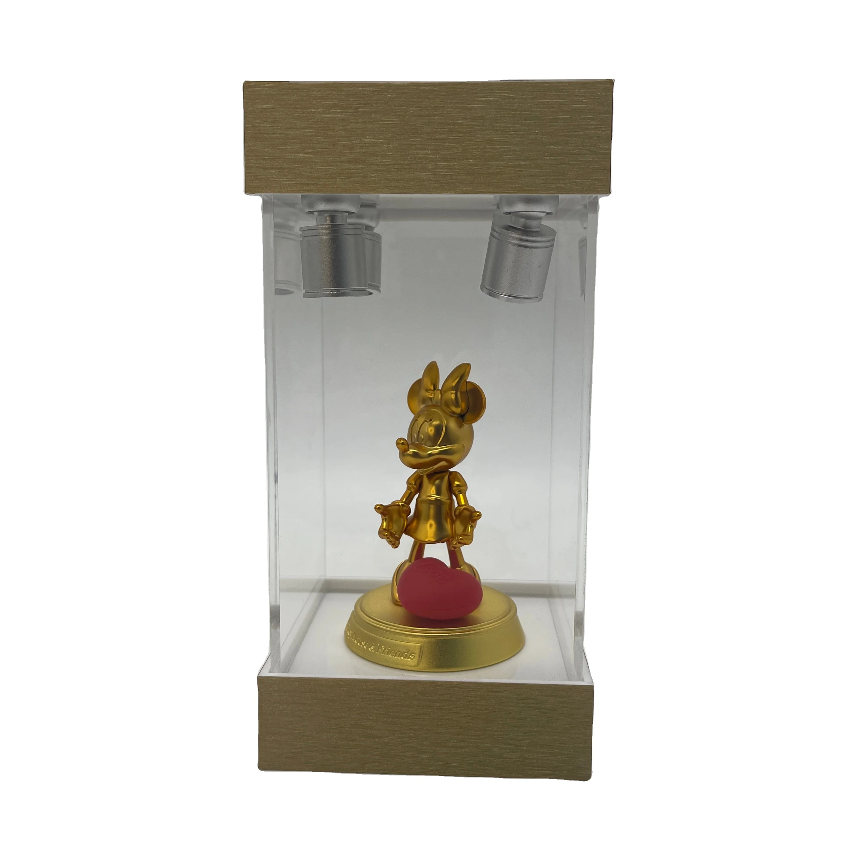 Hot Sales Acrylic Display Case Model Collectibles Box With Led Lights