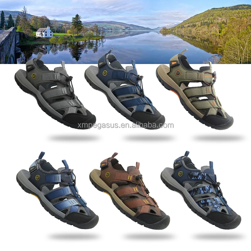 Wholesale Fashion Custom New Brand River Moutain Outdoor Hiking Sports Sandals For Men Buy