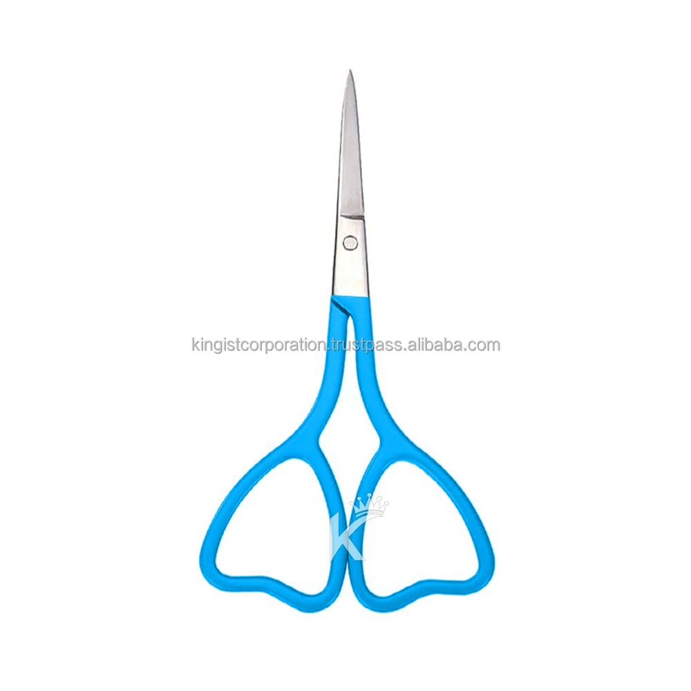 Heart Shape Multi Purpose Scissors in Beautiful Colors Private Label Stainless Embroidery Scissors for Professional Use
