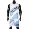 White / Sky Blue