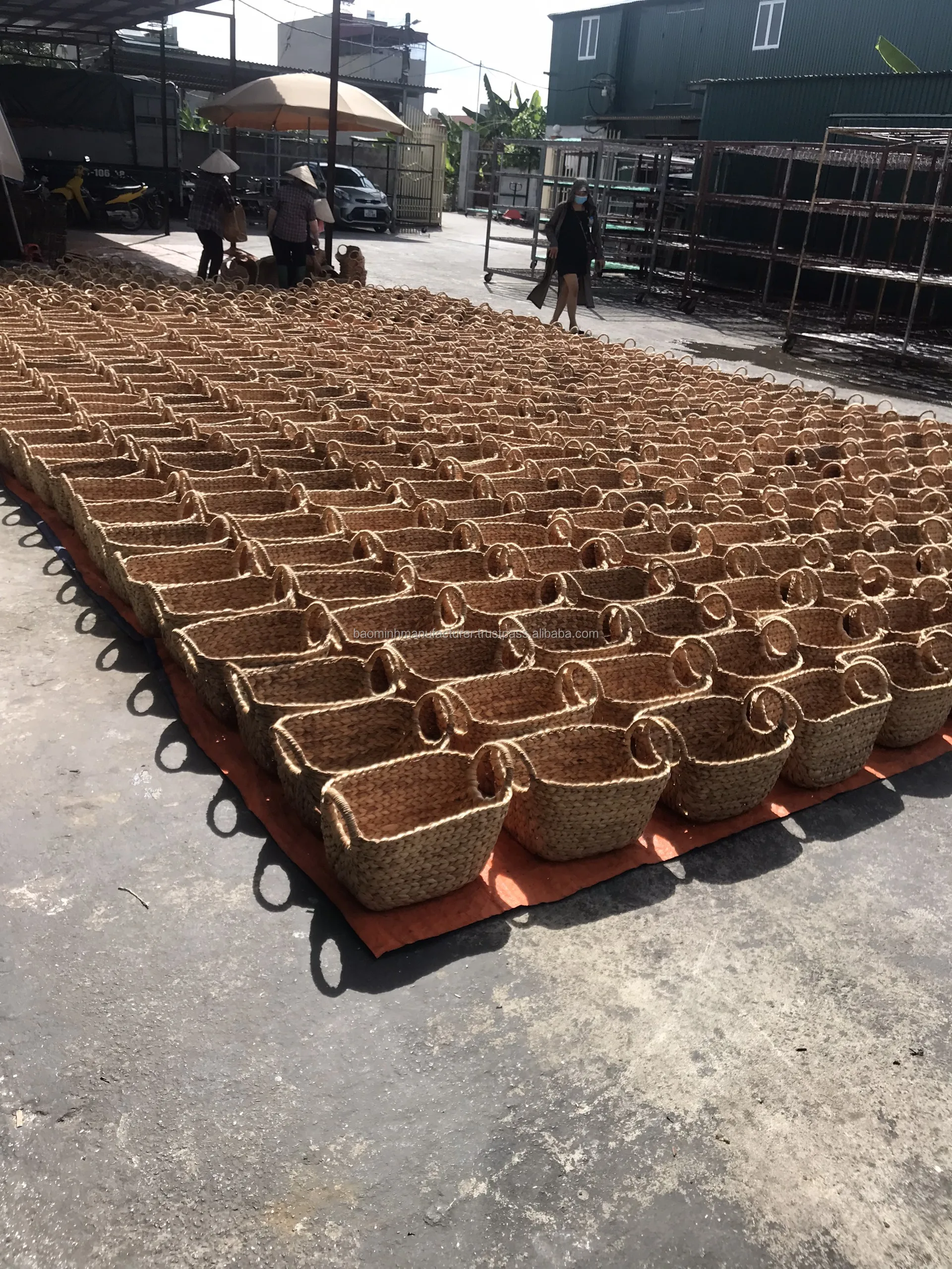 Cheapest! Set 10 Of Flower Round Wall Hanging Decor Rattan Home