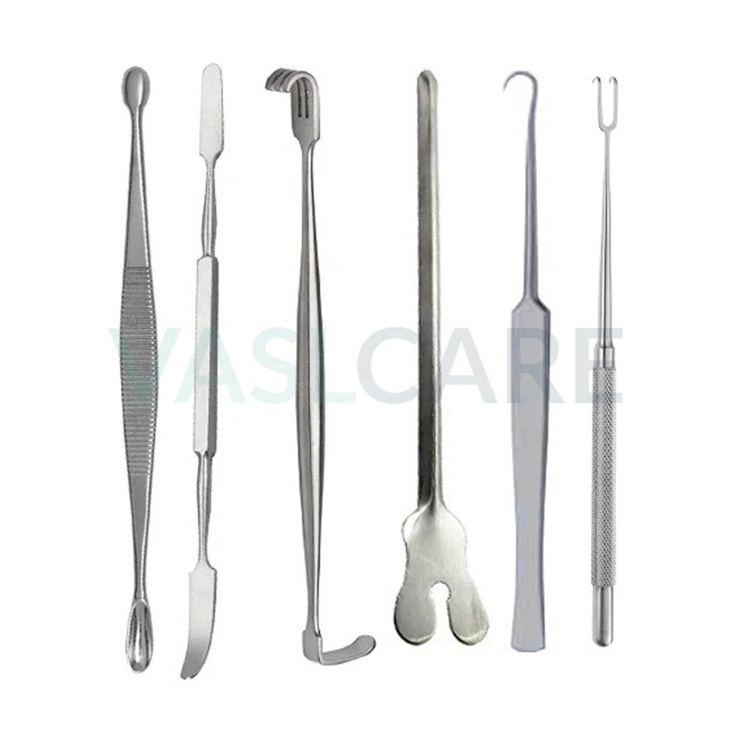 Wound Surgery Set of 30Pcs General Debridement Set Medial Dressing Wound Excision Surgical Instruments Removal of Dead Skin Set