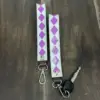 Lavender & White Checkered