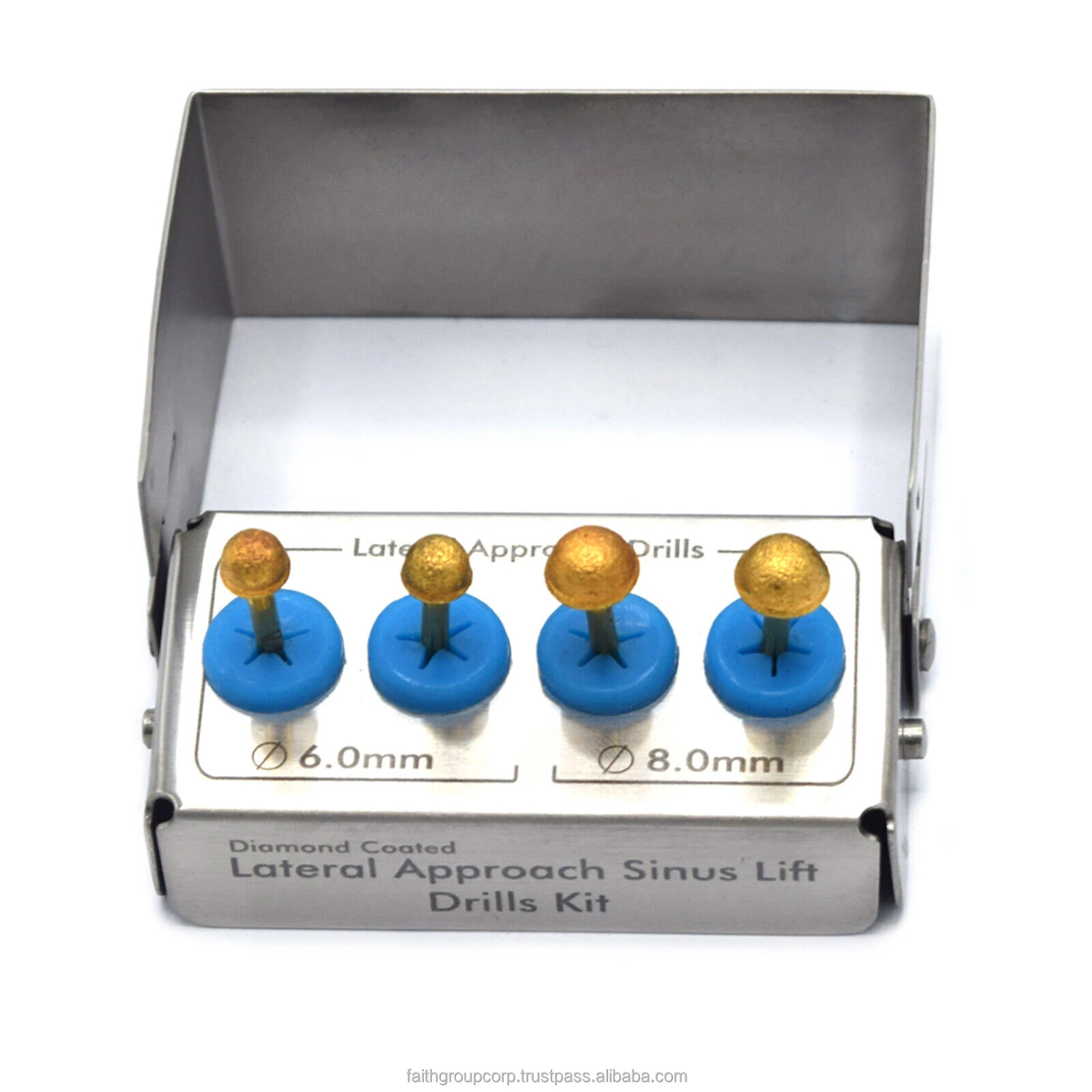 Lateral Approach Sinus Lift Drill Kit Dental Sinus Membrane Diamond