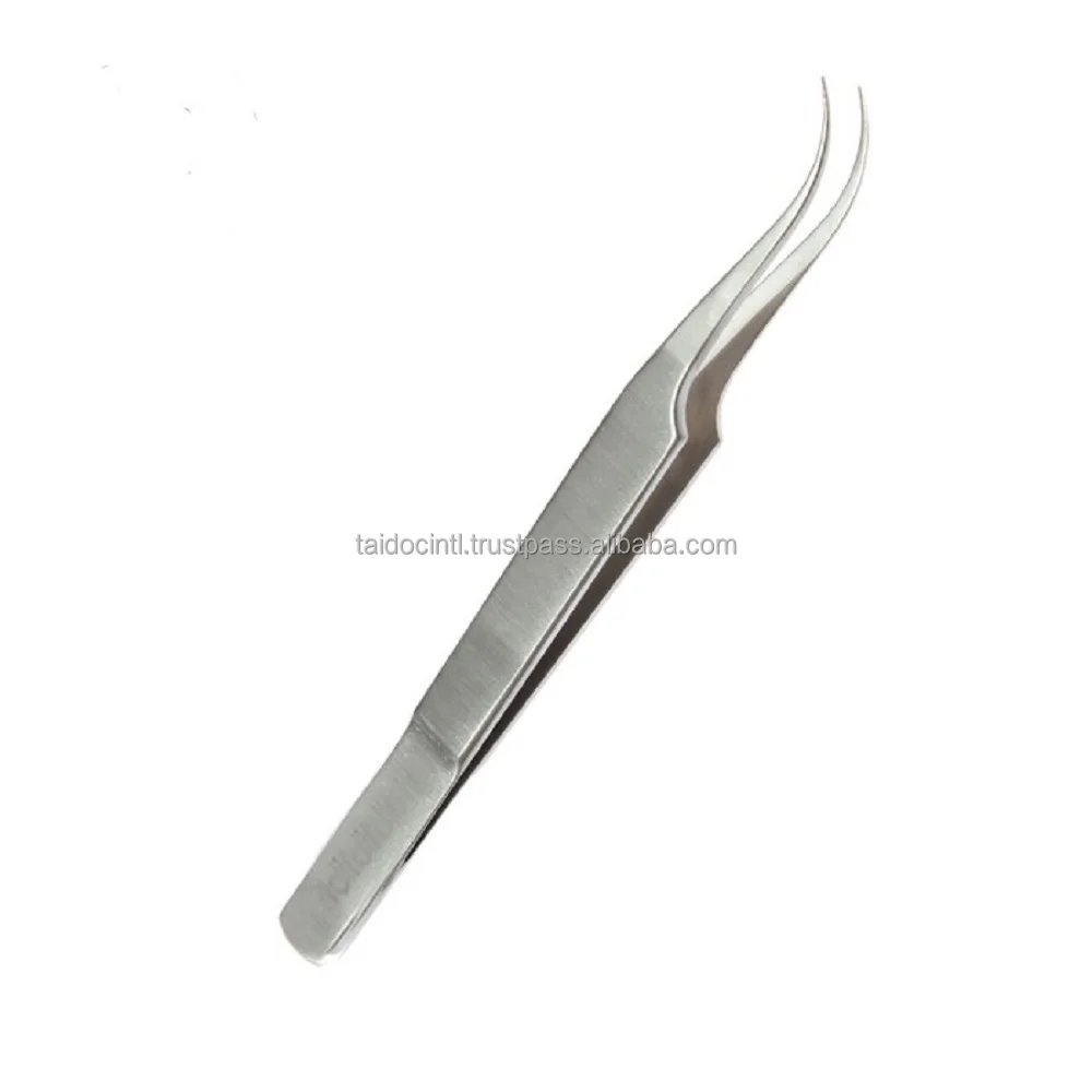 Basis Of Surgical Instruments Ent Jewelers Forceps Curved Approved ...