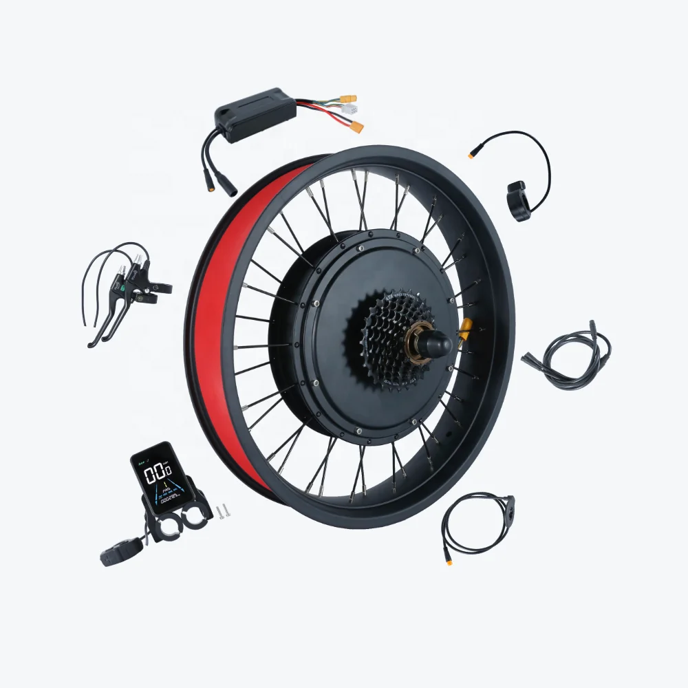 Kit de contrôleur d'entraînement arrière de vélo Kit de Conversion de vélo électrique 20 pouces