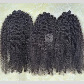 New hair collection of the autumn in 2021 Raw burmese kinky curly hair one donor no tangling no shedding no steamed