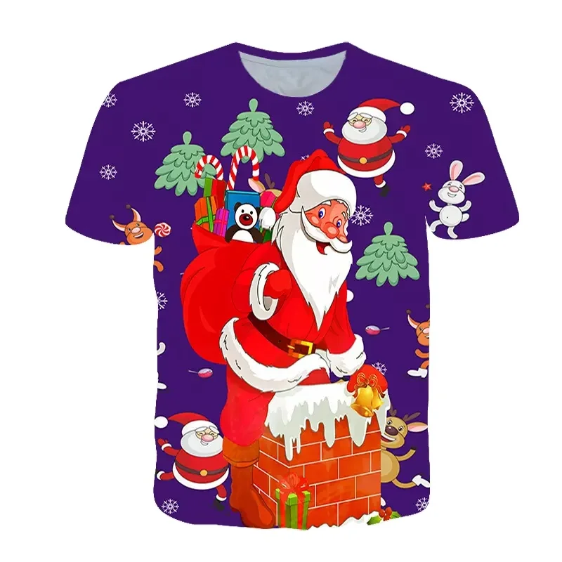 Camisetas De Navidad Para Hombres,Ropa Personalizada De Nuevos Diseños Estampados,Por Al Por Mayor - Buy La Ropa De Los Hombres De Alta Calidad Camisas Alargado T Camisas Navidad
