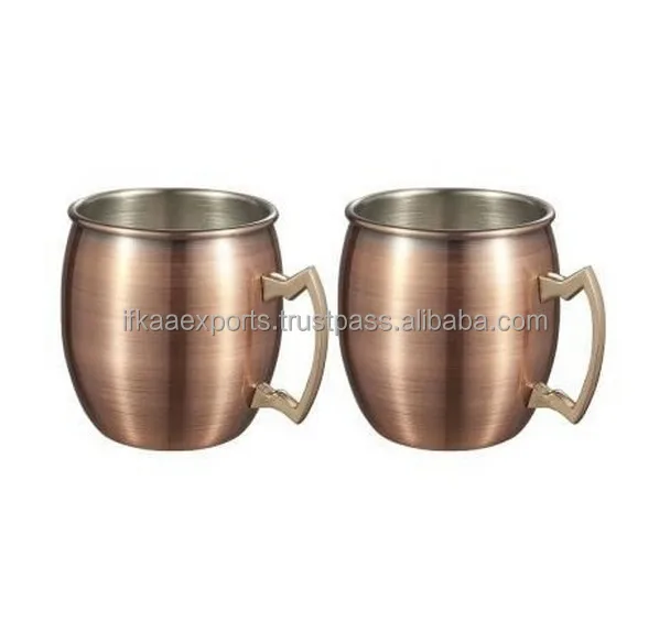 Manufacturers Export Quality Copper Mug Copper Moscow Mule Mug At