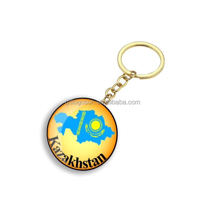 2 Aimants Frigo Kazakhstan – Drapeau 6x3 Cm – Déco Magnétique – Neuf