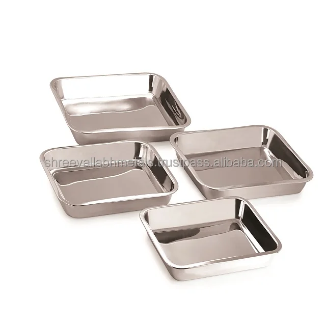 Stainless Steel Baking Tray With W/o Grill High Quality Mirror Polish