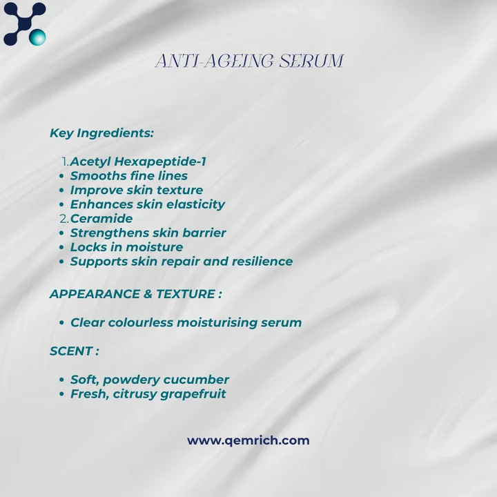 Stem Cell-Like Anti-Aging Skin Care Serum Hydrates Plumps Supports Collagen Production for Resilient Skin Barrier
