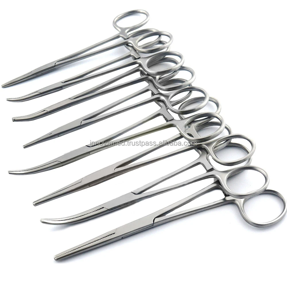 Use For Surgery Hemostatic Clamp Forceps Locking Artery Kelly Surgical ...