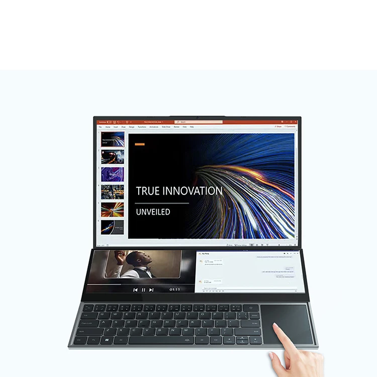 Original Laptop Intel Core I9-10885H Double Screen Notebook