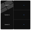3-Gang Switch Black