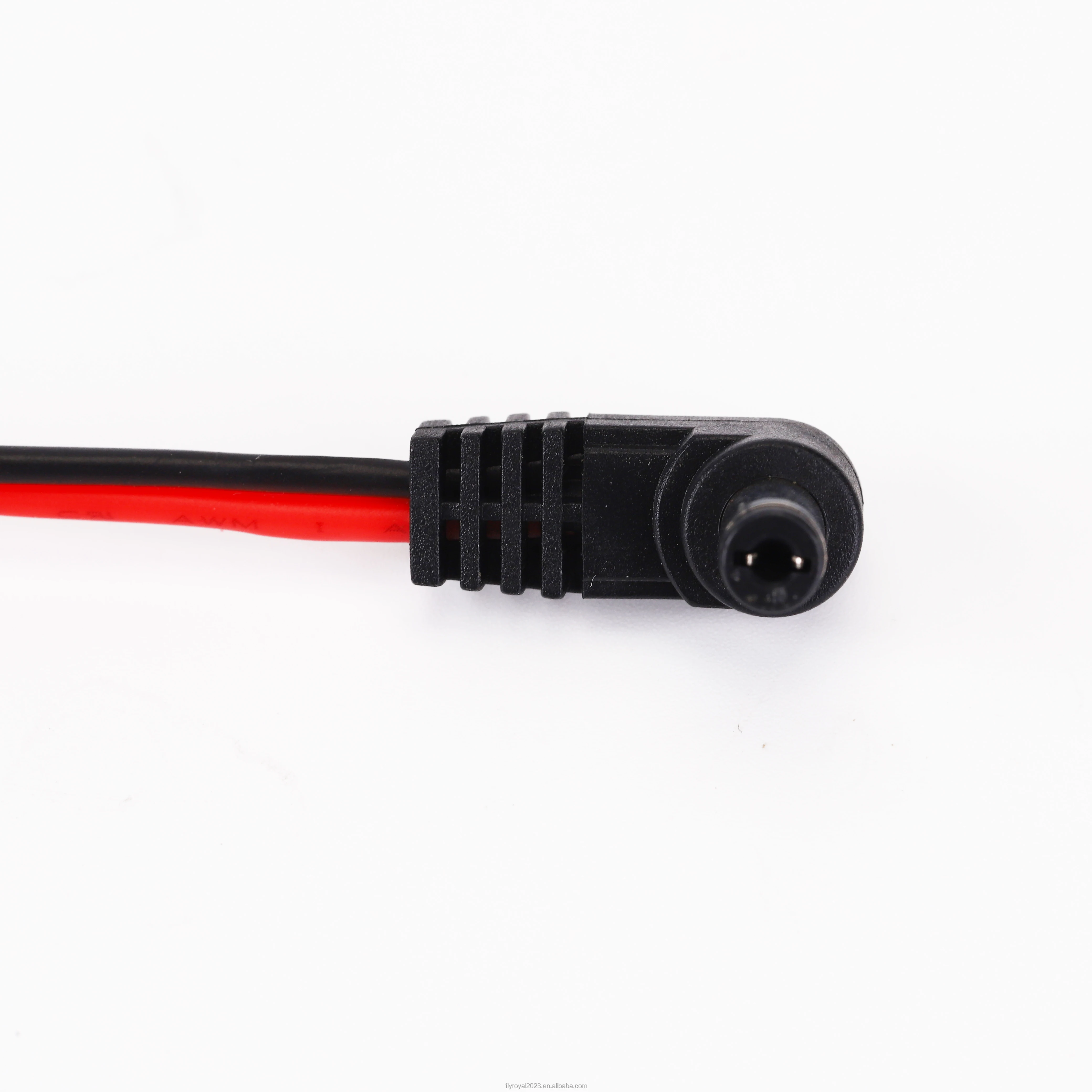 Custom Right Angle DC Charging Cable with Copper Conductor and PVC Insulation for Industrial and Medical Applications