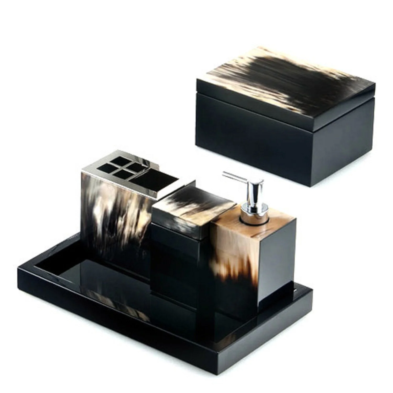 Soap Dish with Tooth Brush Holder Bathroom Accessories Made of Resin Bathroom Set High on Demand Hot Arrival