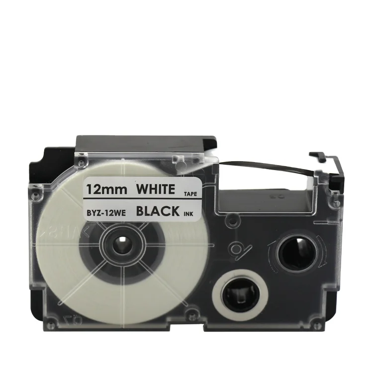 Boyeezon高品質BYZ-12WEブラックホワイト対応XR-12WEテープ