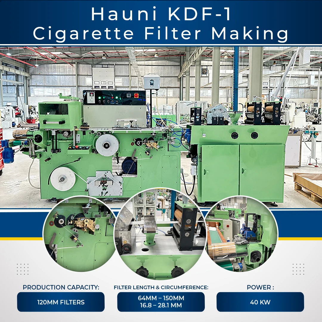 KDF Hauni Automatic Electric Cigarette Making Machine