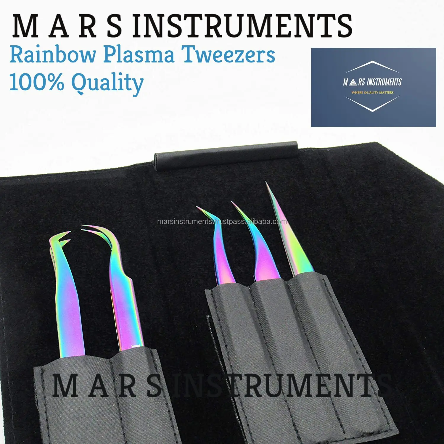 Best Fiber Tips Professional Solid Eyelash Extension Tweezers For Make