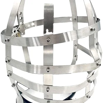 Steel Bdsm Hood Helmet Slave Collar - Buy Stainless Steel Hood Helmet ...