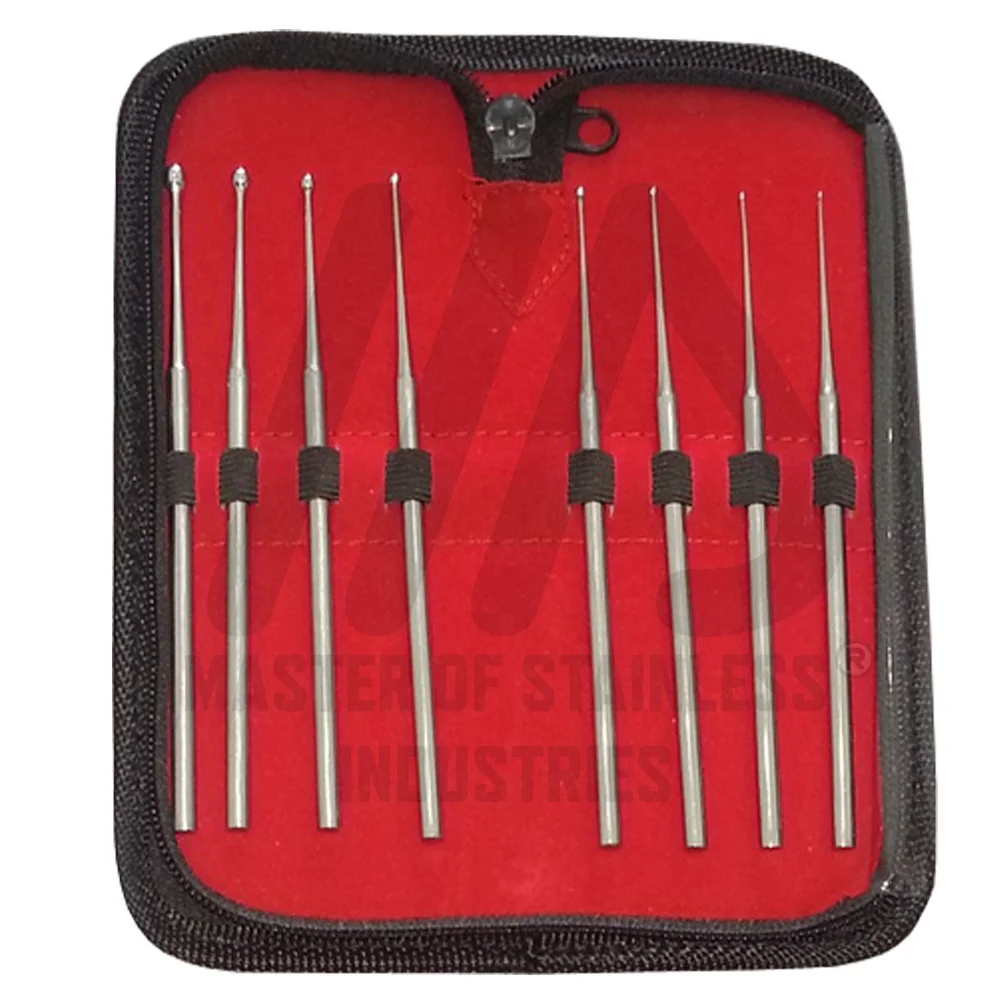 Master Herp Sexing Tools/probes for Snakes 6 Pcs Set Stainless Steel Snake Sexing Probes Professional Probe Set Other Sex Tools