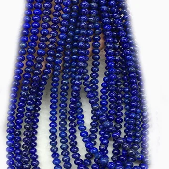 natural gemstone Afghan Lapis lazuli polished round cab gemstone for making jewelry