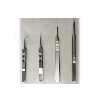 Hot Selling 2024 Hair Transplant Micro Forceps Set Fue Machine Tweezer ...