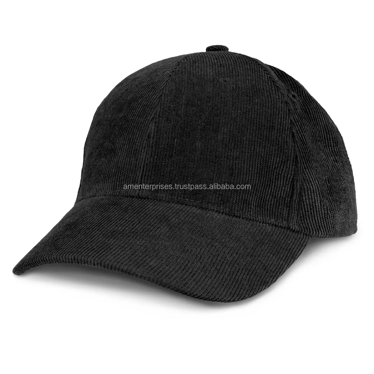 Wholesale 2024 Plain White Color 5 Panel Fishing Corduroy Hat Working ...