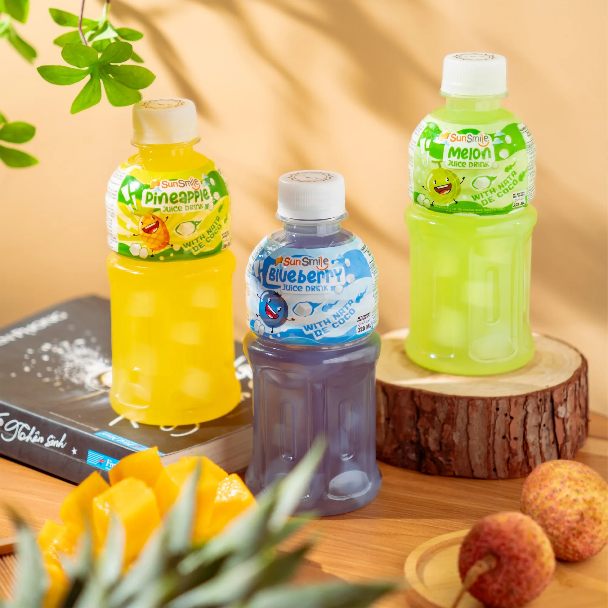 ナタデココさん専用です サンスマイル ジュース ナタデココ ドリンク 320ML ボトル ピューレ