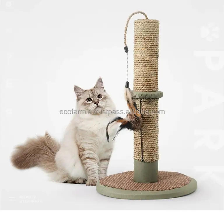 Vietnam Handicraft Seagrass Scratching Post Handmade Cat Scratch Posts