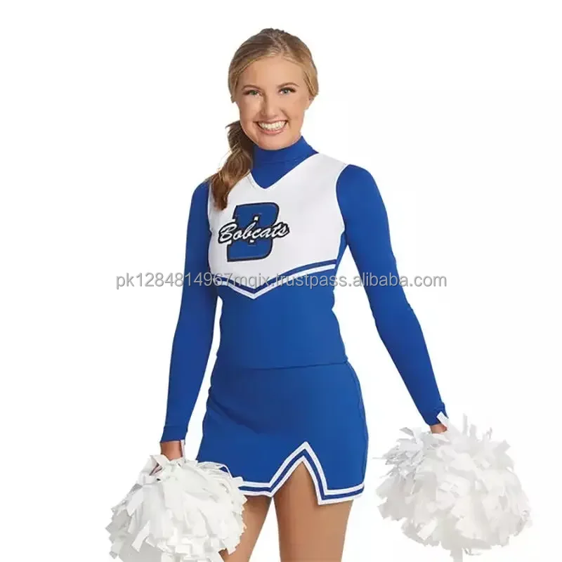 Wholesale Cheerleading Uniforms Girls Shiny Sequins Majorette Dance ...