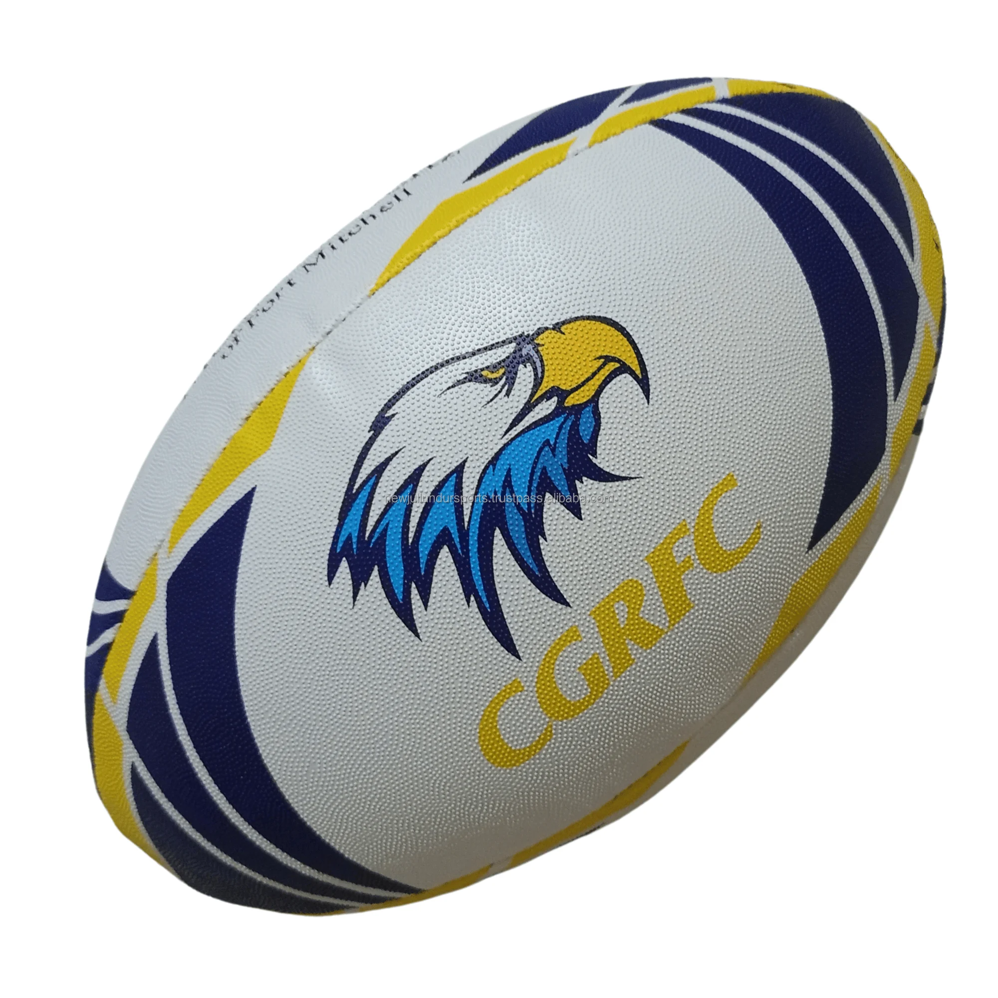 High Quality Practice Rugby Ball NRL League Training Rugby Ball Manufacturer with Customized Branding Rubber Match Rugby Balls